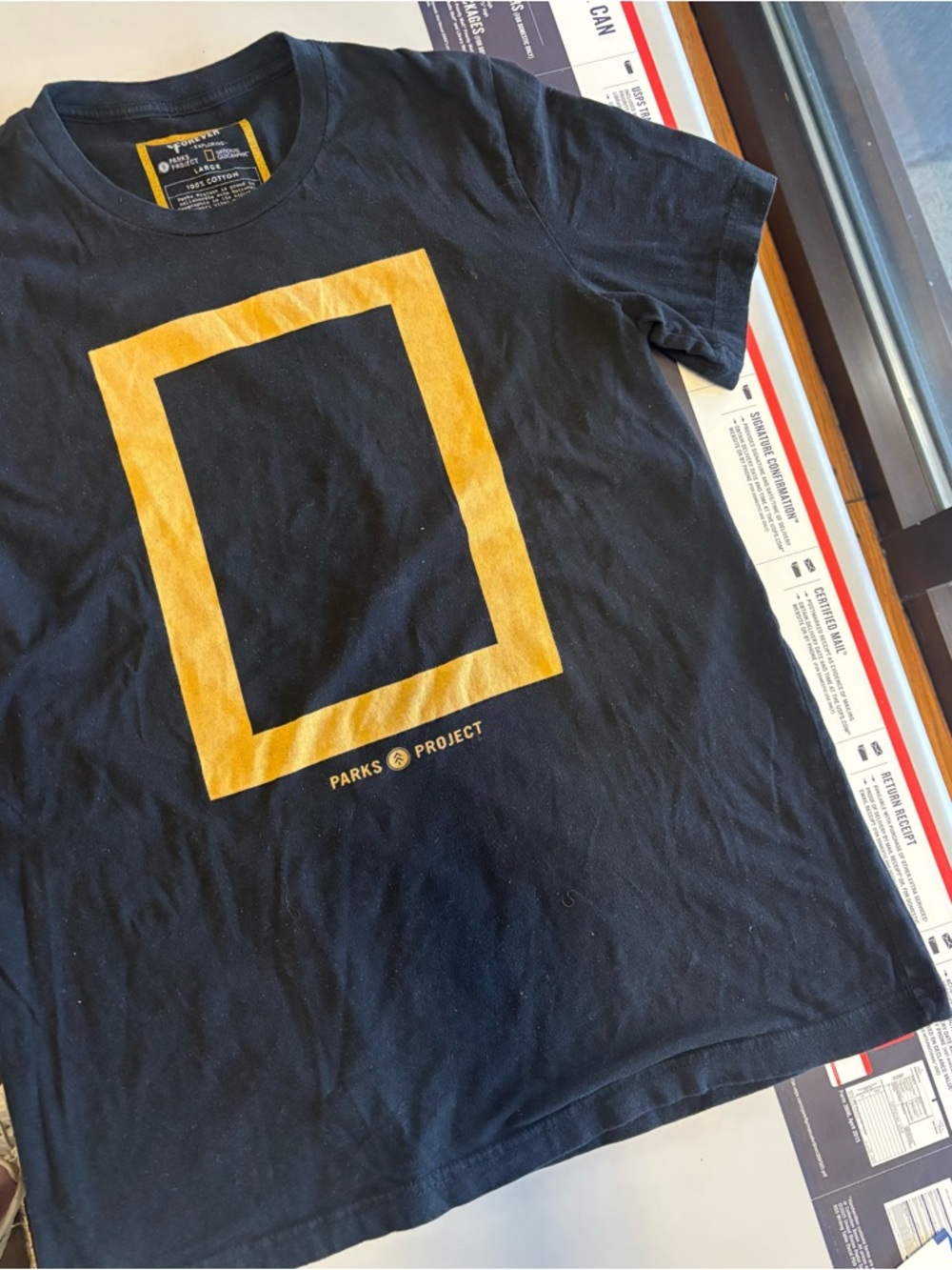 Parks Project Black Tee with National Geographic - Picture 2 of 4